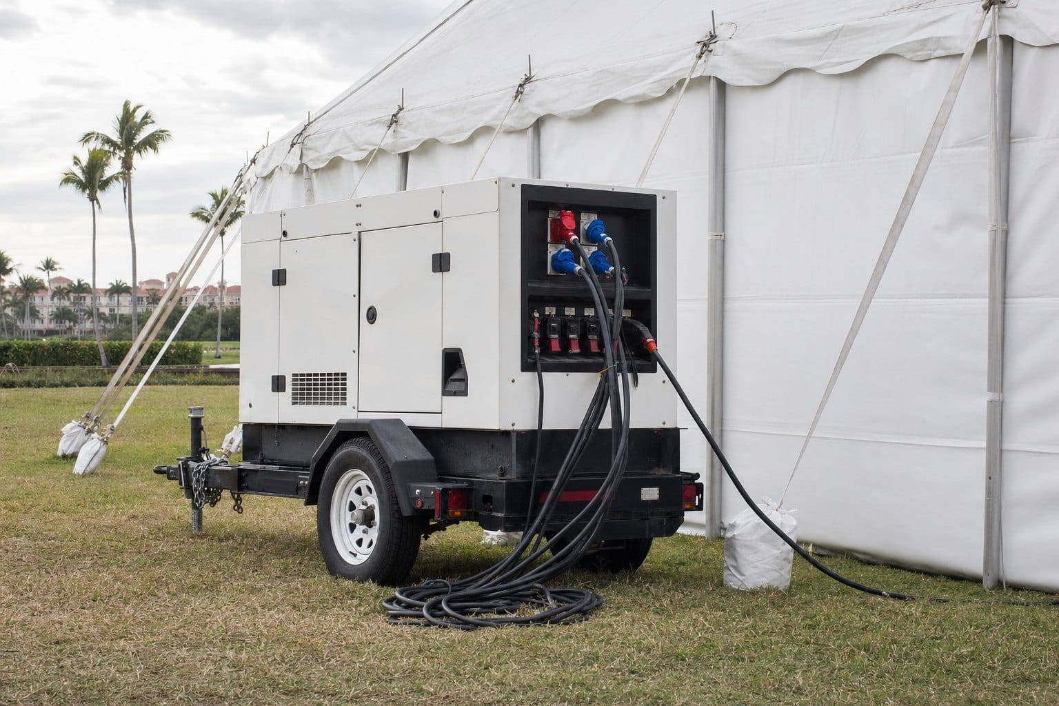 Power and generator rental for events by Creative Events & Rentals