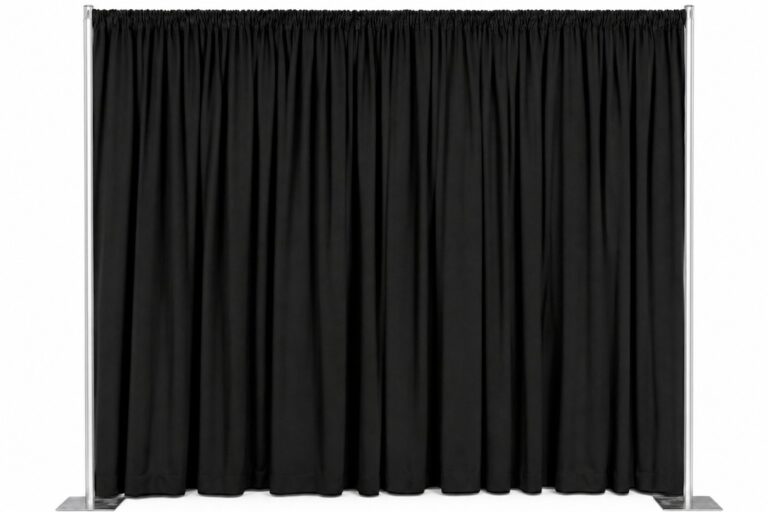 Backwall Drape 8'X4' rental — Creative Events & Rentals, Fort Myers FL