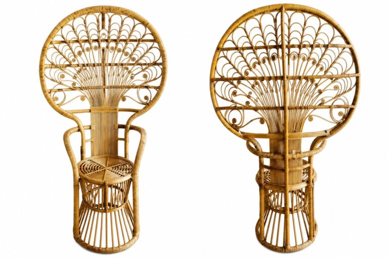 Braided Peacock Chair rental — Creative Events & Rentals, Fort Myers FL