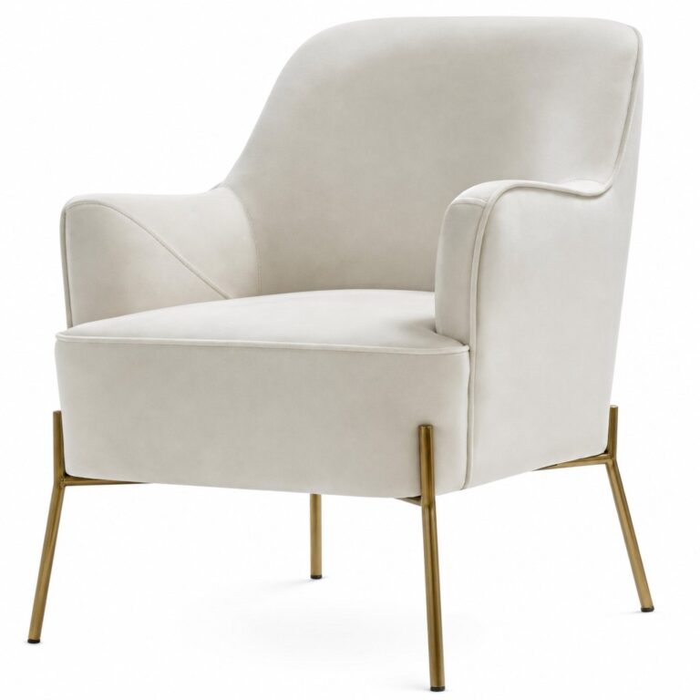 Cream Gold Leg Chair rental — Creative Events & Rentals, Fort Myers FL