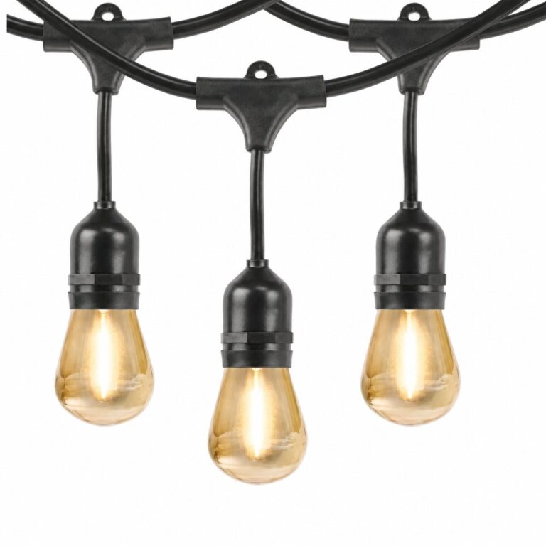 Market Lighting Black rental — Creative Events & Rentals, Fort Myers FL