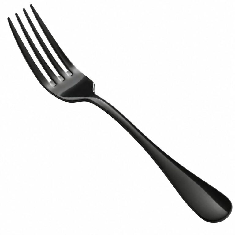 Matte Black Dinner Fork rental — Creative Events & Rentals, Fort Myers FL