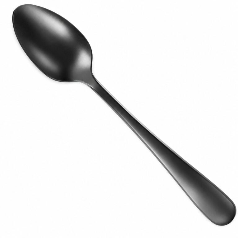 Matte Black Soup Spoon rental — Creative Events & Rentals, Fort Myers FL
