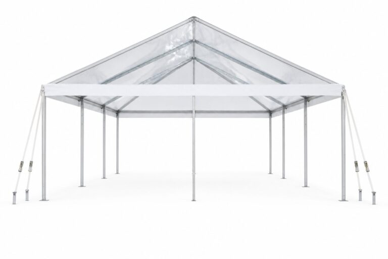 Tent 20'X20' Frame Clear Top rental — Creative Events & Rentals, Fort Myers FL