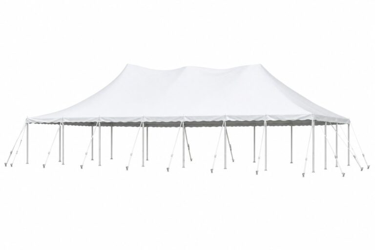 Tent 40'X40' Pole rental — Creative Events & Rentals, Fort Myers FL