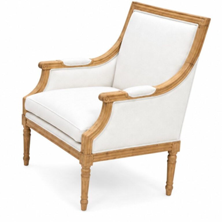 Wood And White Chair rental — Creative Events & Rentals, Fort Myers FL